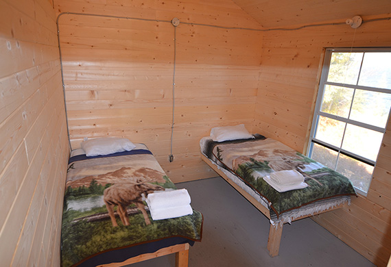 inside cabin