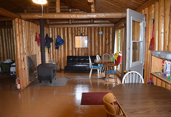 inside cabin