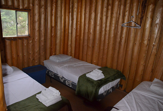 inside cabin